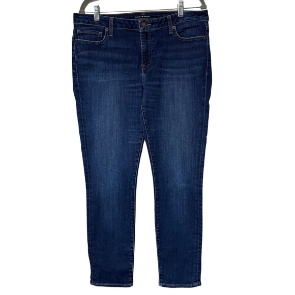 {Lucky Brand} "Lolita Skinny" Mid Rise Stretch Denim Jeans - Picture 1 of 7